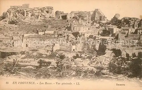 AK / Ansichtskarte Les_Baux de Provence Vue generale Les_Baux de Provence