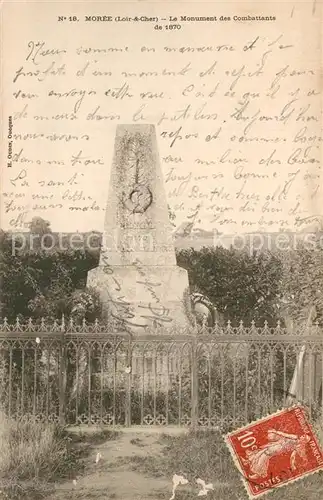 AK / Ansichtskarte Moree Monument des Combattants de 1870 Kriegerdenkmal Moree