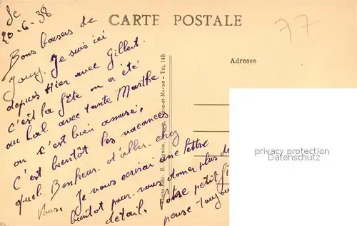 AK / Ansichtskarte Jouy le Chatel Eglise Monument historique XIIe et XIIIe siecles Jouy le Chatel