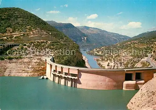 AK / Ansichtskarte Beni_Mellal Barrage de Bin El Ouidane Staudamm 