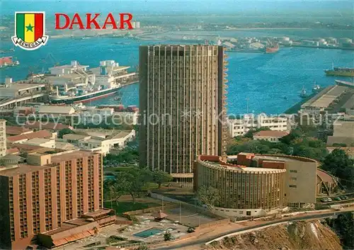 AK / Ansichtskarte Dakar Hotels Bceao Cofeb und Novotel Dakar