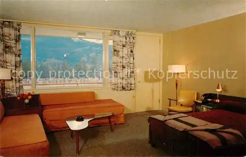 AK / Ansichtskarte Jasper_Alberta Andrew Motor Ludge Jasper National Park Jasper Alberta