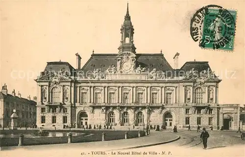 AK / Ansichtskarte Tours_Indre et Loire Nouvel Hotel de Ville Tours Indre et Loire