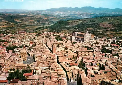 AK / Ansichtskarte Orvieto Panorama dall aereo Orvieto