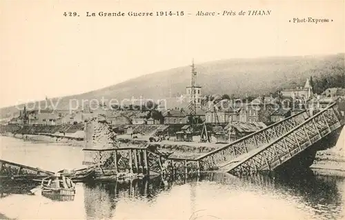 AK / Ansichtskarte Thann_Haut_Rhin_Elsass Grande Guerre 1914 1915 Thann_Haut_Rhin_Elsass