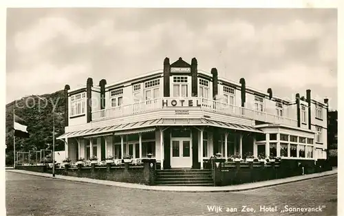 AK / Ansichtskarte Wijk_aan_Zee Hotel Sonnevanck Wijk_aan_Zee