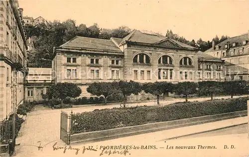 AK / Ansichtskarte Plombieres les Bains_Vosges Les nouveaux Thermes Plombieres les Bains