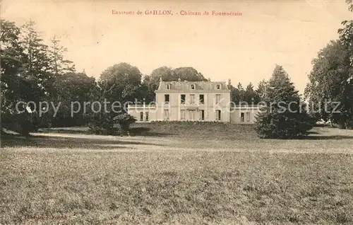 AK / Ansichtskarte Gaillon Chateau de Fontenetain Gaillon