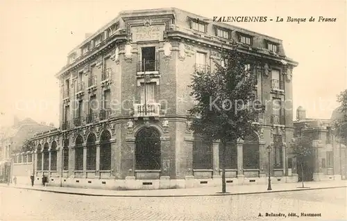 AK / Ansichtskarte Valenciennes La Banque de France Valenciennes