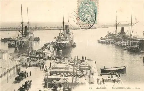 AK / Ansichtskarte Alger_Algerien Transatatlantique Alger Algerien