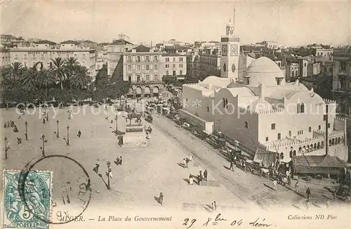 AK / Ansichtskarte Alger_Algerien La Place du Gouvernement Alger Algerien