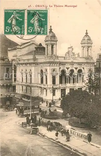 AK / Ansichtskarte Oran_Algerie Theatre Municipal Oran Algerie