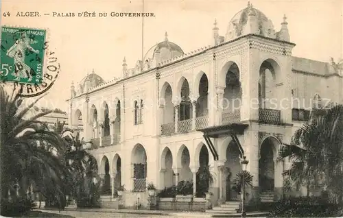 AK / Ansichtskarte Alger_Algerien Palais d Ete du Gouverneur Alger Algerien