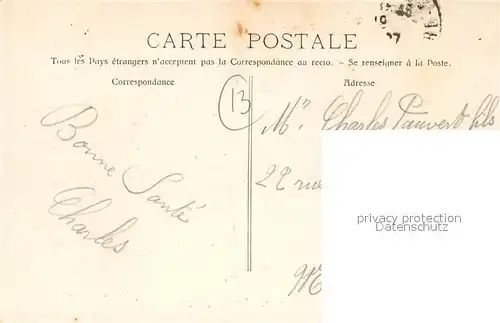 AK / Ansichtskarte Aix en Provence Entree du Cours Mirabeau Aix en Provence