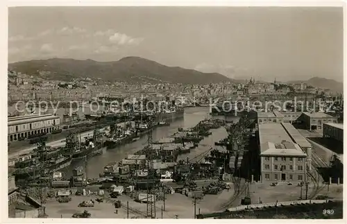 AK / Ansichtskarte Genova_Genua_Liguria Hafen Genova_Genua_Liguria