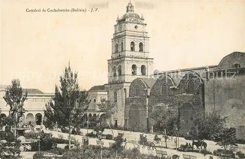 AK / Ansichtskarte Cochabamba Catedral  Cochabamba