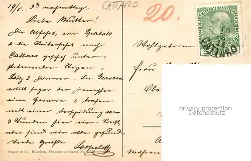 AK / Ansichtskarte Cattaro Panorama  Cattaro