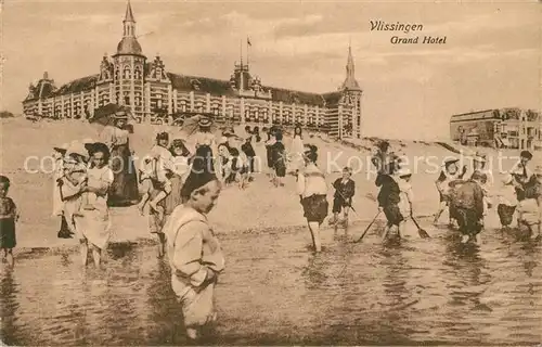 AK / Ansichtskarte Vlissingen Grand Hotel Strand Vlissingen