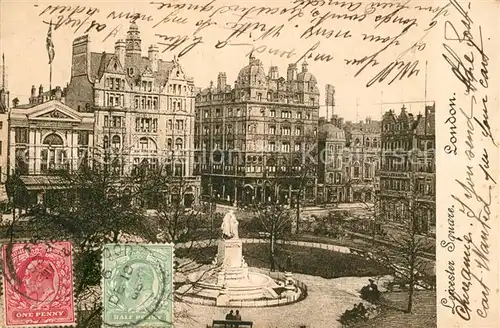 AK / Ansichtskarte London Leicester Square London