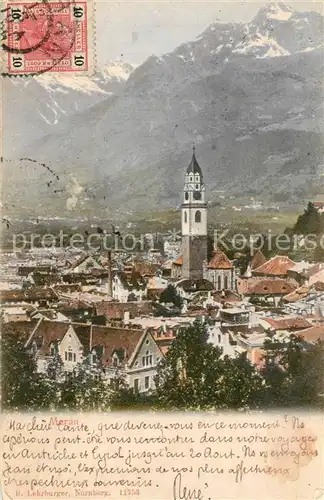 AK / Ansichtskarte Meran_Merano Panorama Meran Merano