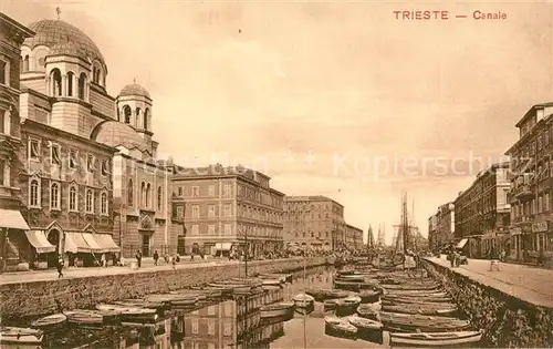AK / Ansichtskarte Trieste Canale Trieste
