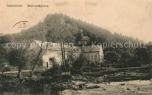 AK / Ansichtskarte Gerolstein Muehlenwaeldchen Gerolstein