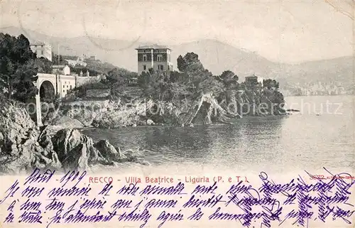AK / Ansichtskarte Recco Villa Beatrice  Recco