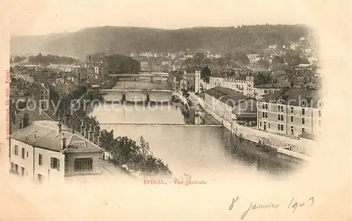 AK / Ansichtskarte Epinal_Vosges Panorama Epinal Vosges