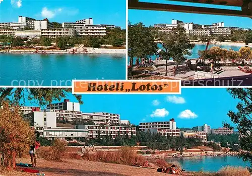 AK / Ansichtskarte Porec Hotel Lotos Strand Porec
