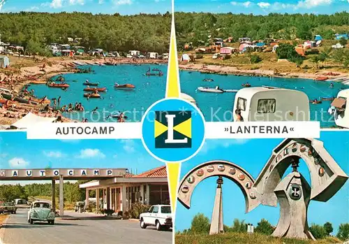 AK / Ansichtskarte Porec Autocamp Lanterna Strand Porec