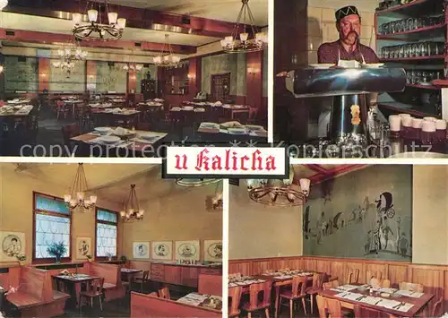 AK / Ansichtskarte Praha_Prahy_Prague Restaurace U Kalicha Praha_Prahy_Prague