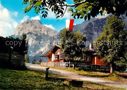 AK / Ansichtskarte Pertisau_Achensee Alpengasthaus Falzthurn Sonnjoch Karwendelgebirge Pertisau Achensee