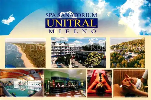 AK / Ansichtskarte Mielno Spa Sanatorium Unitral Mielno
