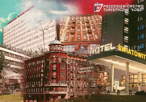 AK / Ansichtskarte Lodz Hotels Restaurants Lodz