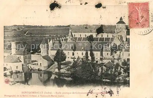 AK / Ansichtskarte Fontgombault Ecole pratique de Colonisation Fontgombault