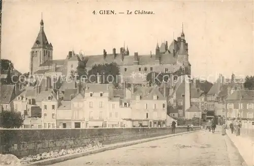 AK / Ansichtskarte Gien Chateau Gien