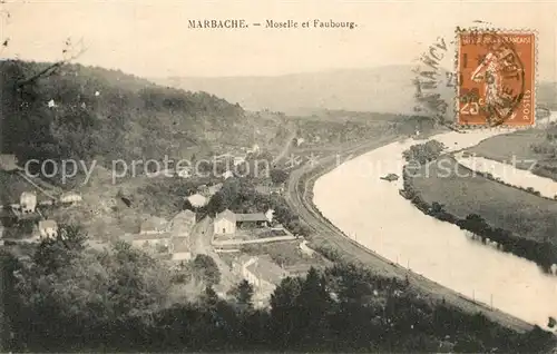 AK / Ansichtskarte Marbache Moselle Faubourg Marbache