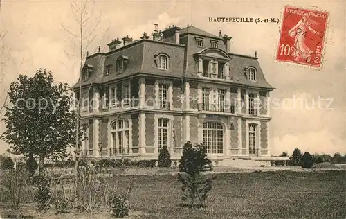 AK / Ansichtskarte Hautefeuille Chateau Hautefeuille