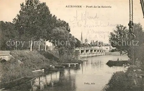 AK / Ansichtskarte Auxonne Port de la Scierie Auxonne
