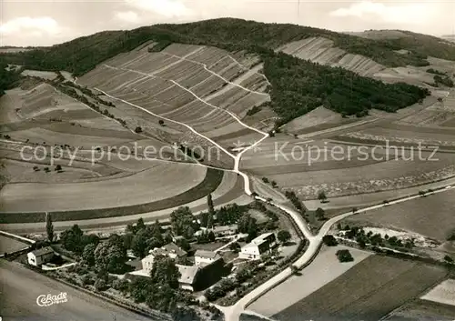 AK / Ansichtskarte Meddersheim Fliegeraufnahme Felke Jungborn Menschel Meddersheim