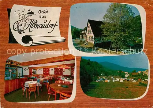 AK / Ansichtskarte Altneudorf Gasthaus zum Pflug Altneudorf