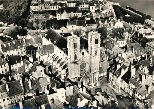 AK / Ansichtskarte Chalon sur Saone Fliegeraufnahme Cathedrale Chalon sur Saone