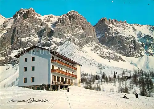 AK / Ansichtskarte Ramsau_Dachstein_Steiermark Alpengasthof Dachstein Winter Ramsau_Dachstein