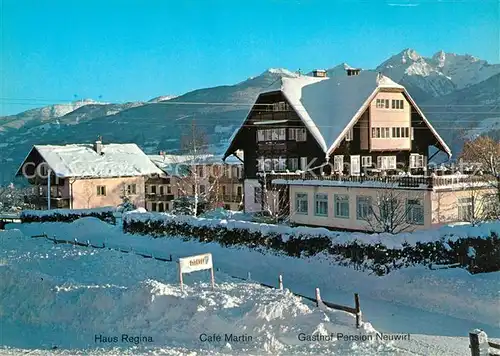 AK / Ansichtskarte Ramsau_Dachstein_Steiermark Gasthof Pension Neuwirt Winter Ramsau_Dachstein