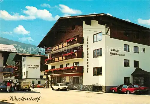 AK / Ansichtskarte Westendorf_Tirol Pension Fleidingerhof Westendorf_Tirol