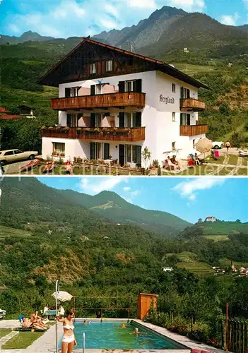 AK / Ansichtskarte Algund_Merano Haus Bergland Algund Merano