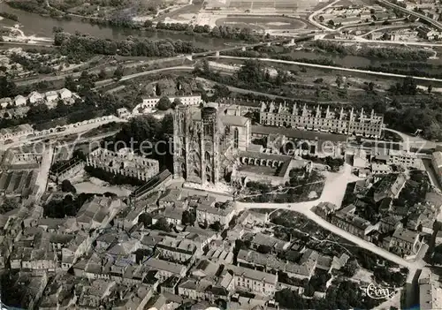 AK / Ansichtskarte Toul_Meurthe et Moselle_Lothringen Fliegeraufnahme Cathedrale Saint Etienne Toul_Meurthe et Moselle