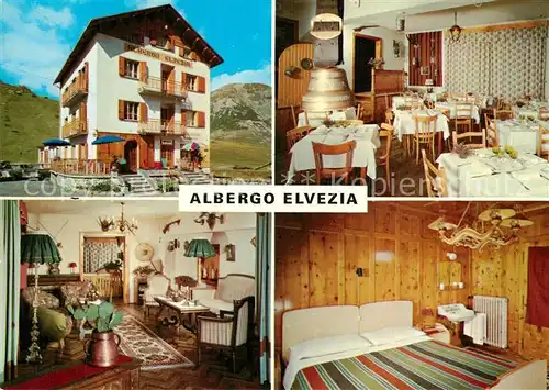AK / Ansichtskarte Livigno Albergo Elvezia Ristorante Bar Livigno