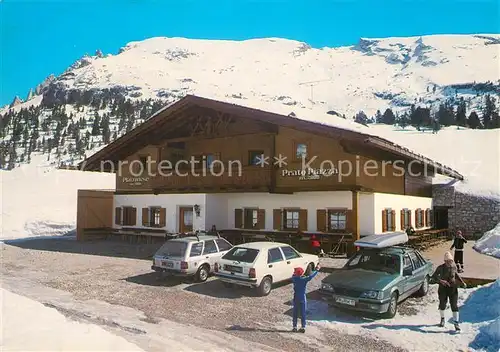 AK / Ansichtskarte Braies_Prags Rifugio Prato Piazza Winter Braies Prags