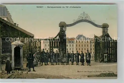 AK / Ansichtskarte Nancy_Lothringen Baraquements du 79d Infanterie Nancy Lothringen